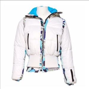 Emilio pucci ski jacket down coat bright